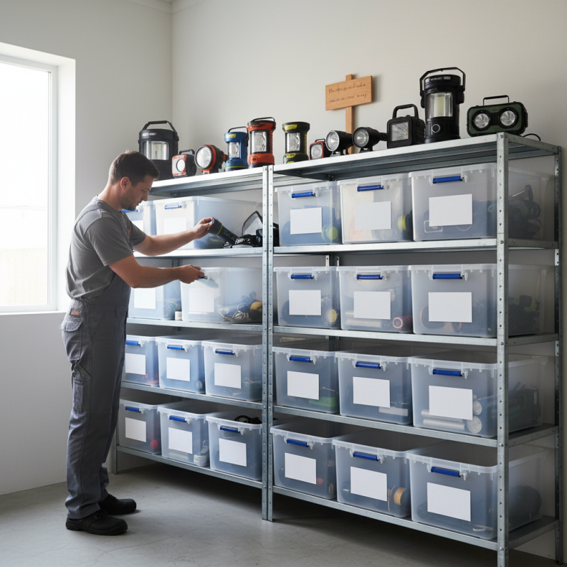 Best Ways to Store Portable Lights When Not in Use?