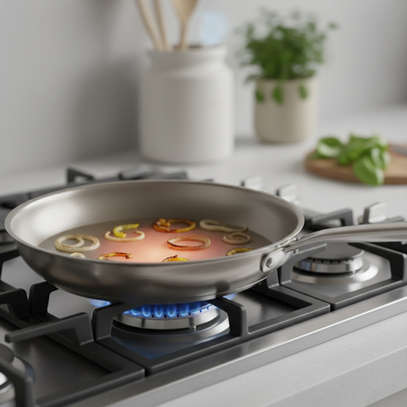 Why Does Stainless Steel Heat Unevenly in Cooking?