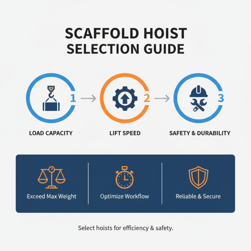 Why Choose Scaffold Hoists for Your Construction Projects?