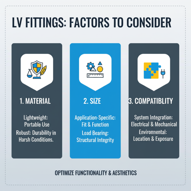 2026 How to Choose the Right LV Fittings for Your Needs?