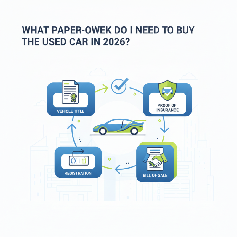 What Paperwork Do I Need to Buy a Used Car in 2026?