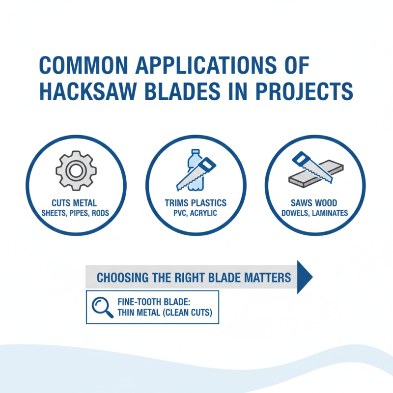 Why Choose the Right Hacksaw Blades for Your Projects?