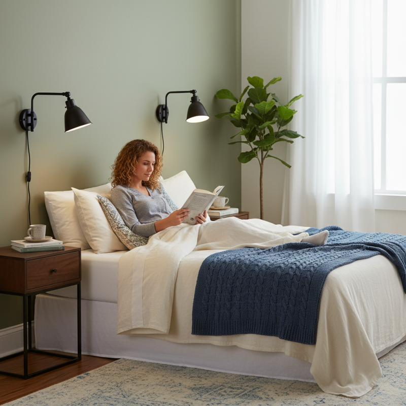 10 Best Tips for Placing Wall Lamps for Reading in Bed?
