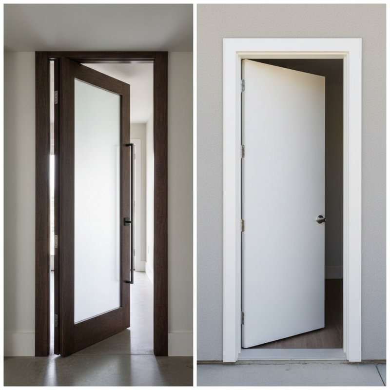 Difference Between Pivot Door and Hinge Door Explained?