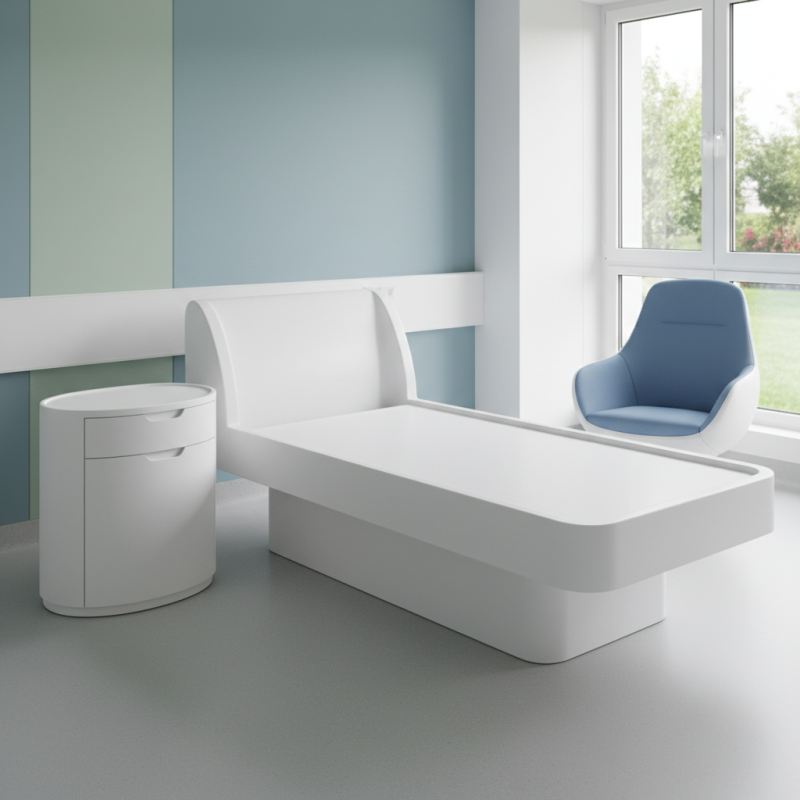Why Do Hospitals Prefer Seamless Furniture Designs for Efficiency?