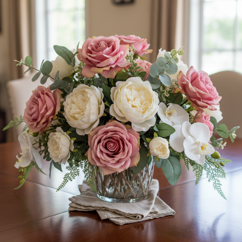 10 Best Realistic Silk Flowers for Stunning Centerpieces?