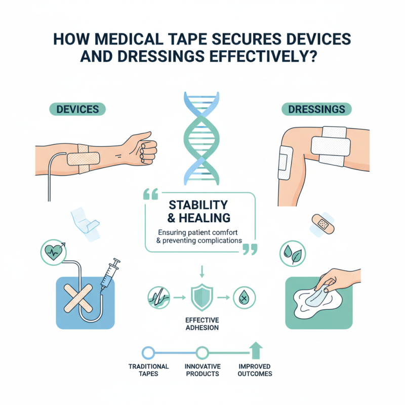 How Medical Tape Secures Devices and Dressings Effectively?