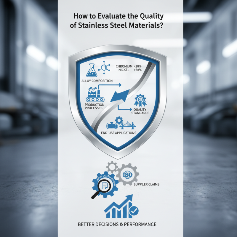 How to Evaluate the Quality of Stainless Steel Materials?