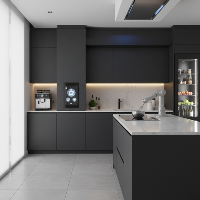 Smart Home Integration for Kitchen Cabinets Trends and Tips?