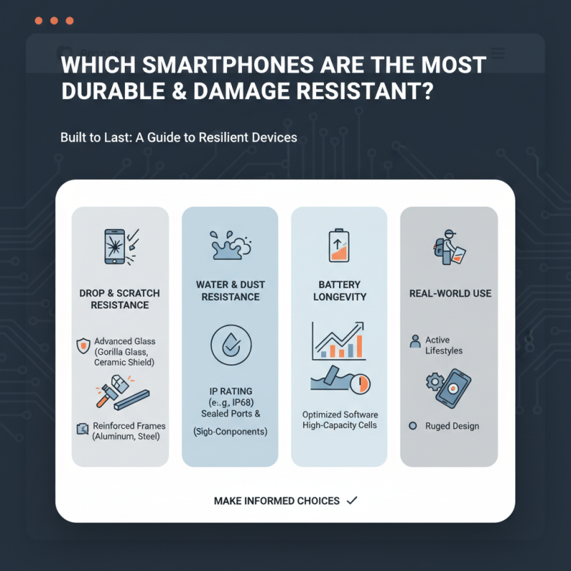 Which Smartphones Are the Most Durable and Damage Resistant?