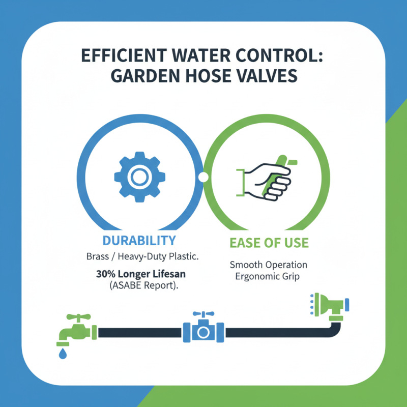 Top Garden Hose Valve Options for Efficient Water Control?