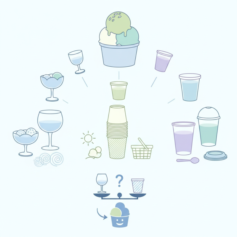 How to Choose the Best Cups for Ice Cream Serving?