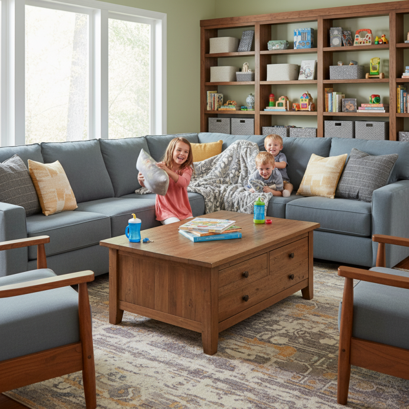 How to Choose Durable Furniture for Kids and Families?