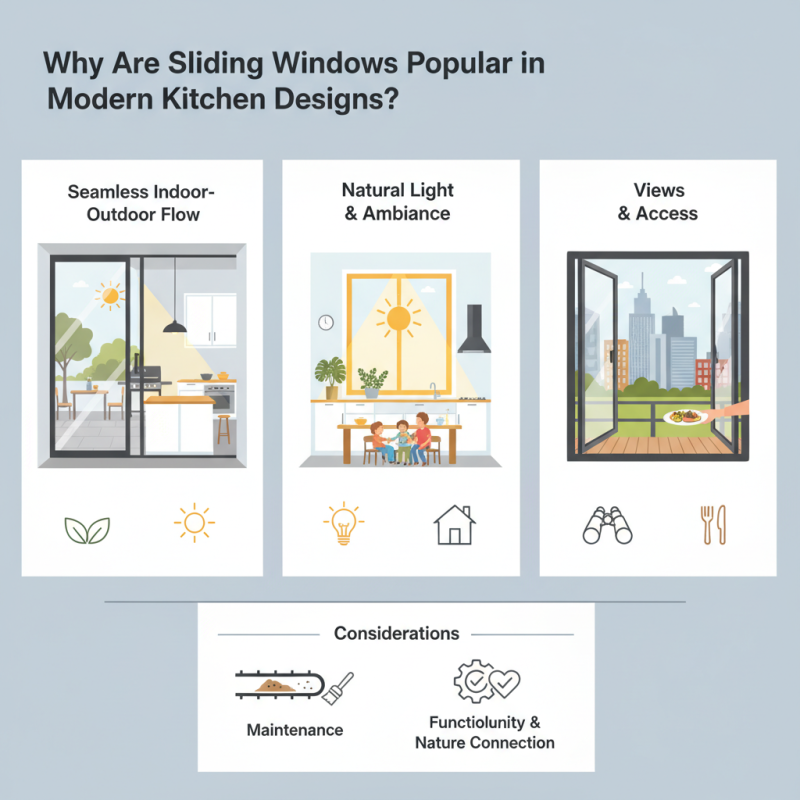 Why Are Sliding Windows Popular in Modern Kitchen Designs?