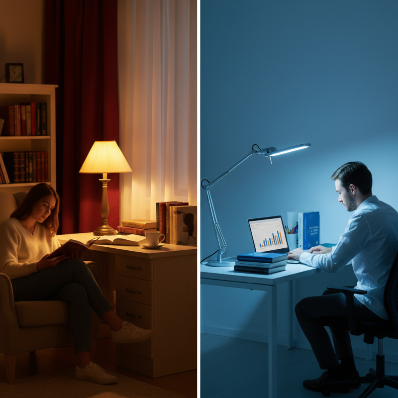 Why Choose Warm Light or Cool Light for Better Study Results?