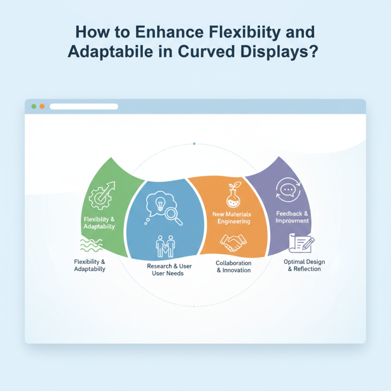 How to Enhance Flexibility and Adaptability in Curved Displays?