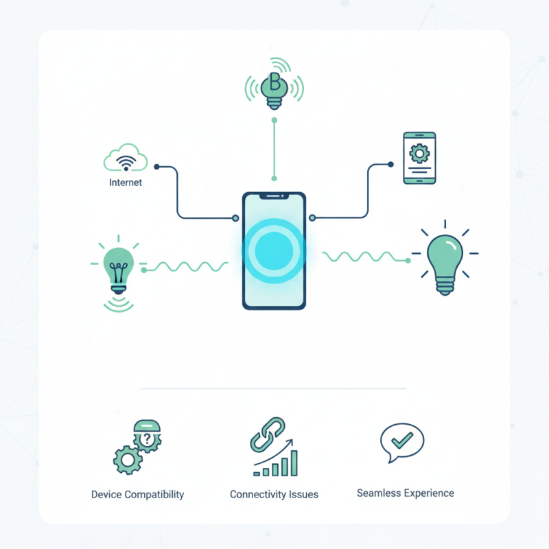 How do smart light bulbs connect to a phone easily?