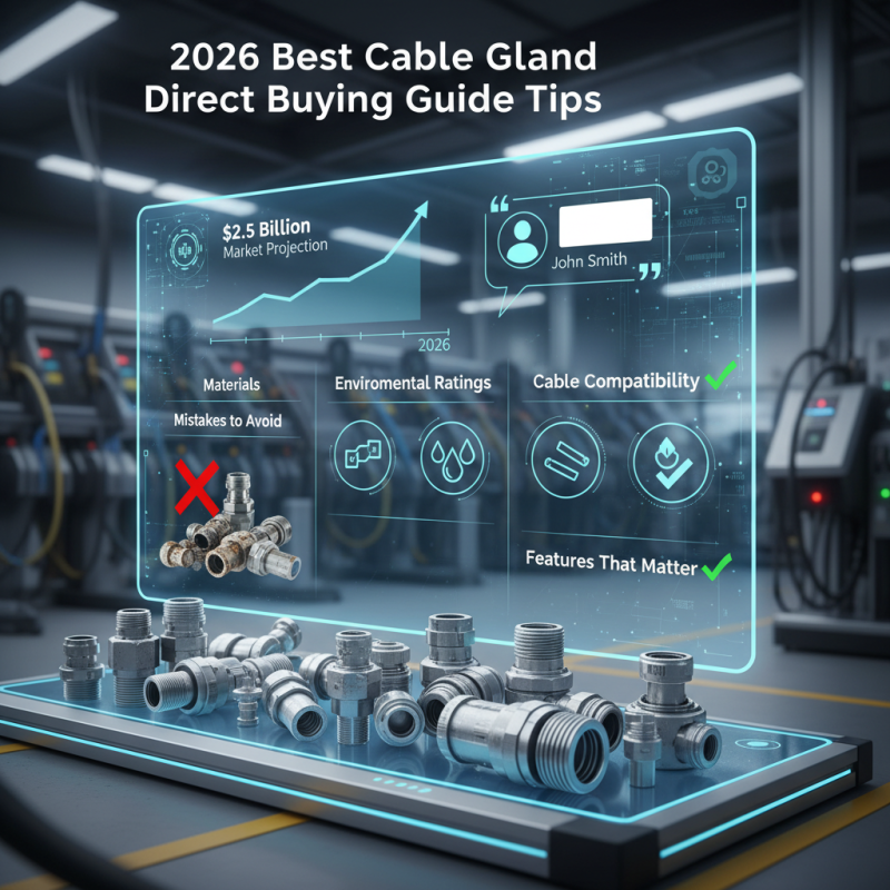 2026 Best Cable Gland Direct Buying Guide and Tips?