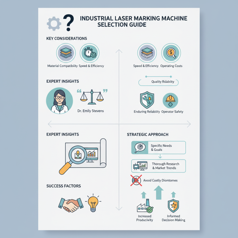 How to Choose the Best Industrial Laser Marking Machine?