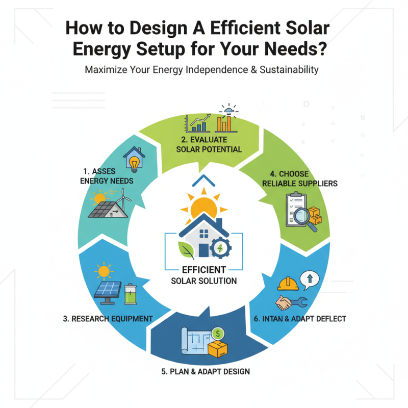 How to Design an Efficient Solar Energy Setup for Your Needs?
