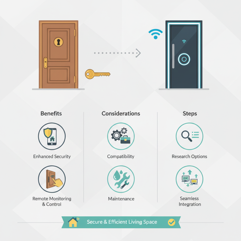 How to Upgrade Your Traditional Door Systems to Smart Solutions?