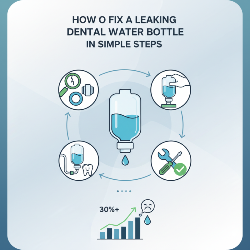 How to Fix a Leaking Dental Water Bottle in Simple Steps?