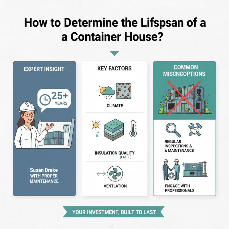How to Determine the Lifespan of a Container House?