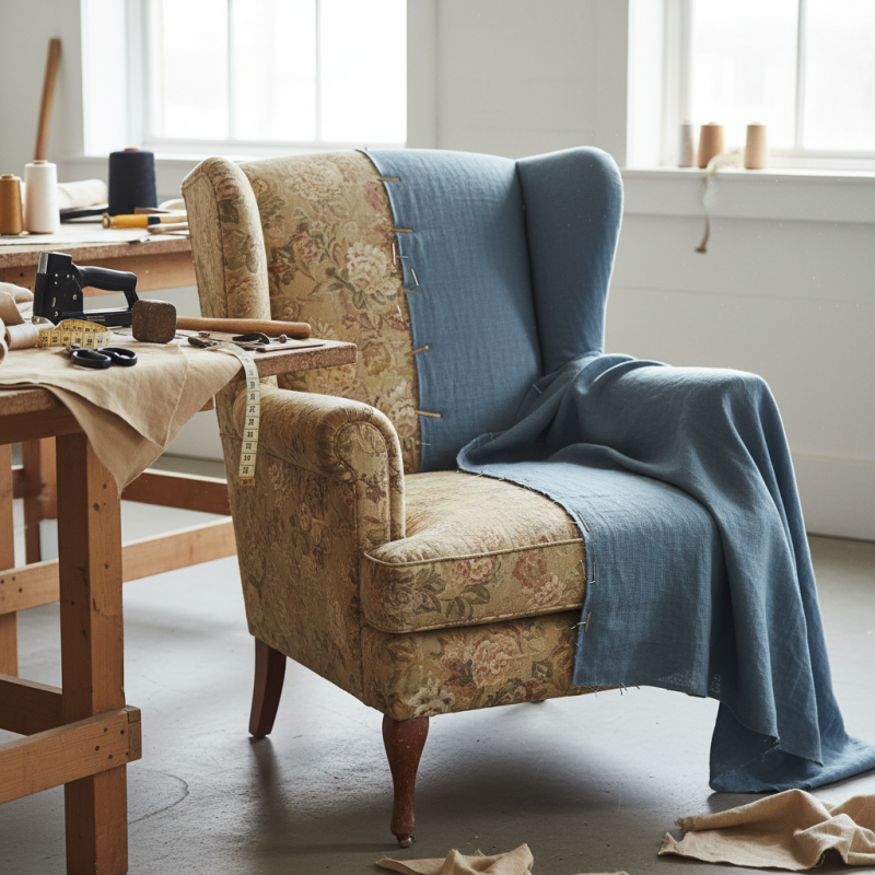 Why You Should Reupholster an Old Armchair on a Budget?