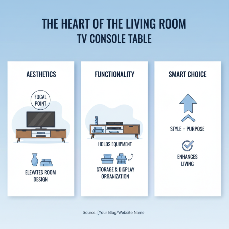 Top 10 Tv Console Table Designs for Every Living Room?