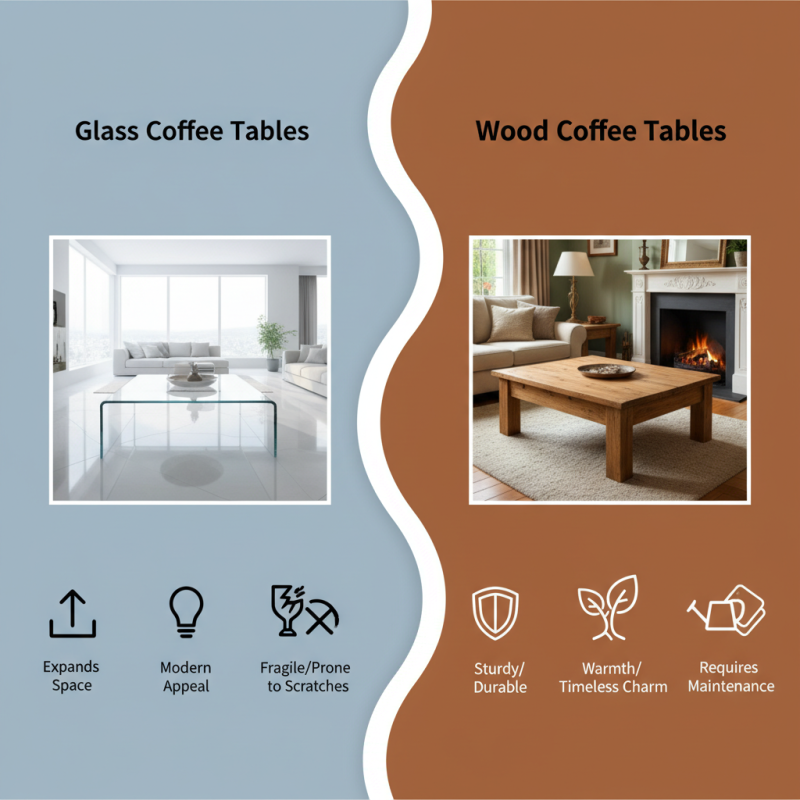 2026 Best Glass vs Wood Coffee Tables Pros and Cons Explained