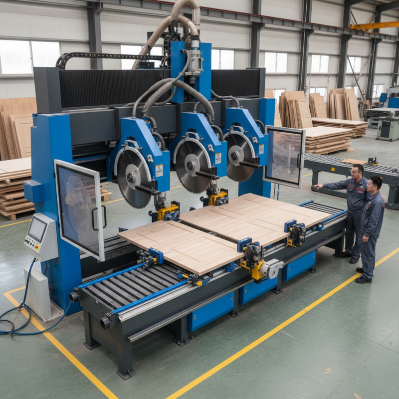 CNC Door Leaf Four Sided Sawing Machining Center Guide?