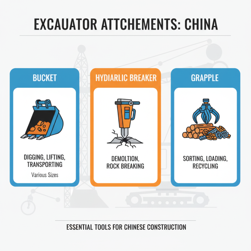 China Top 10 Excavator Attachments You Need to Know?