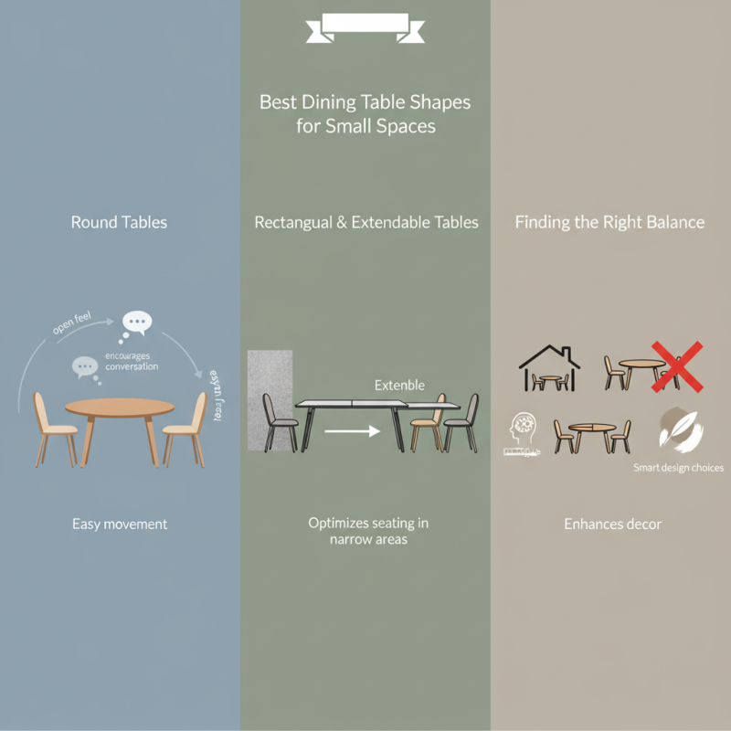 Best Dining Table Shapes for Small Spaces to Maximize Style?