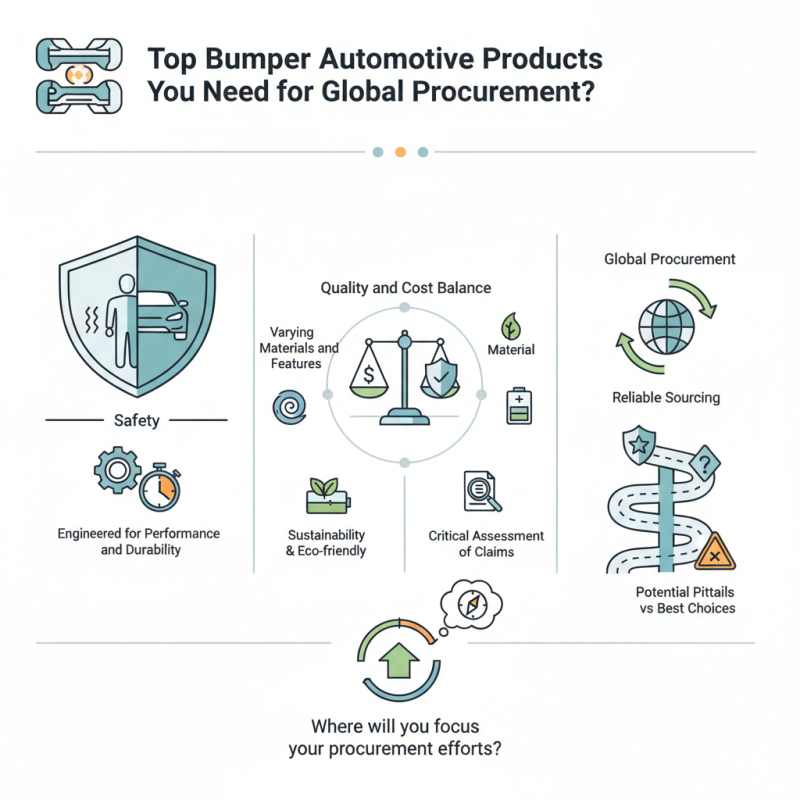 Top Bumper Automotive Products You Need for Global Procurement?