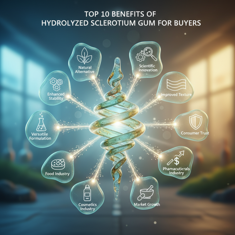 Top 10 Benefits of Hydrolyzed Sclerotium Gum for Buyers?