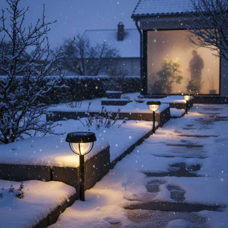 Can Solar Lights Survive Winter Conditions Outside?