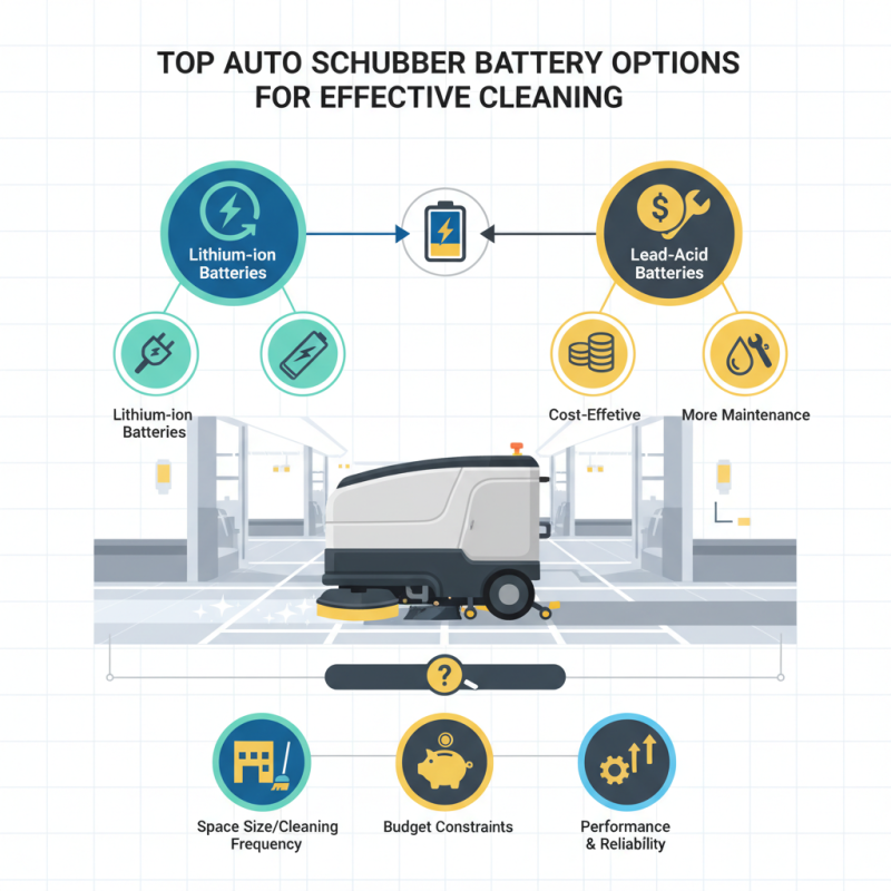Top Auto Scrubber Battery Options for Effective Cleaning?