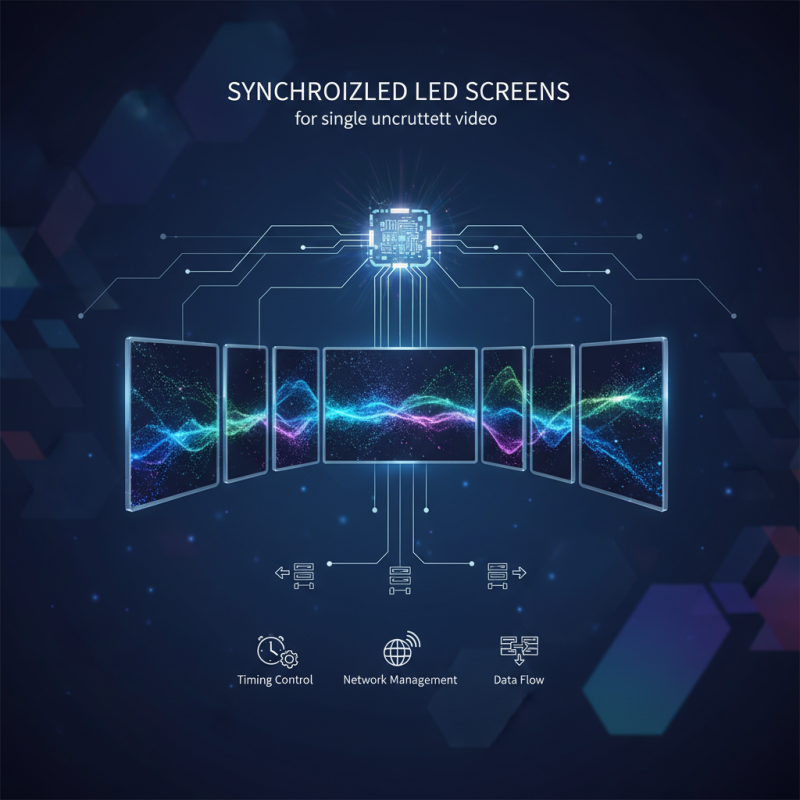 How to Sync Multiple LED Screens for One Video Seamlessly?