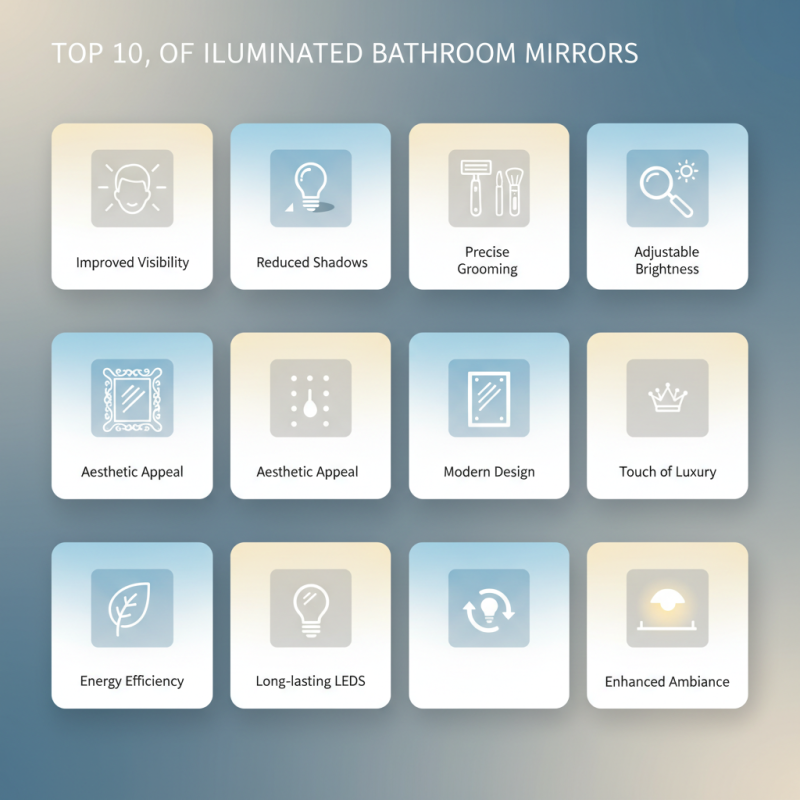 Top 10 Benefits of Using an Illuminated Bathroom Mirror?