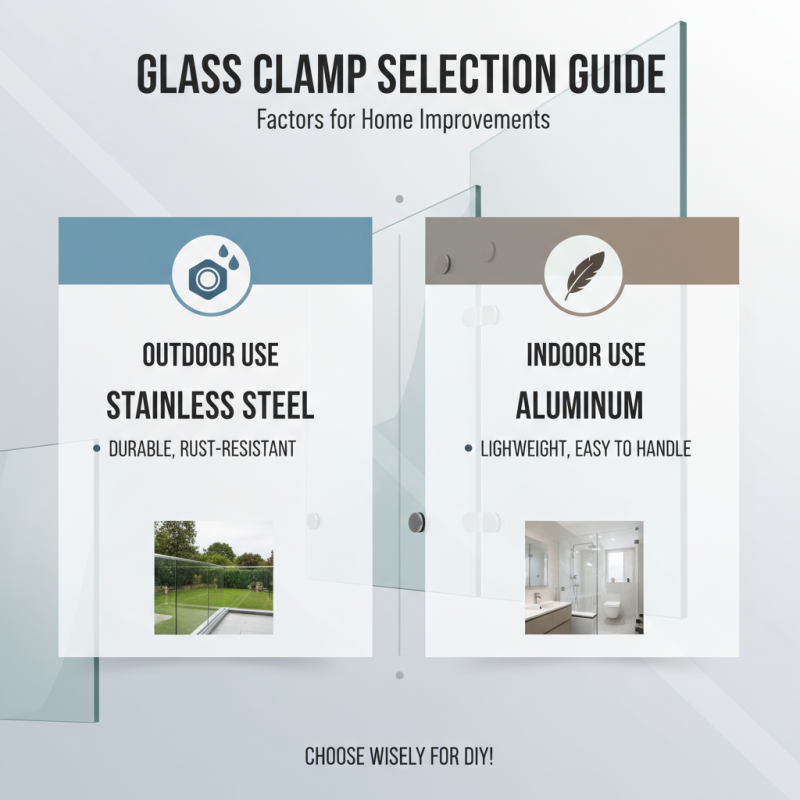Top 10 Glass Clamp Types for Your DIY Projects and Home Improvements?