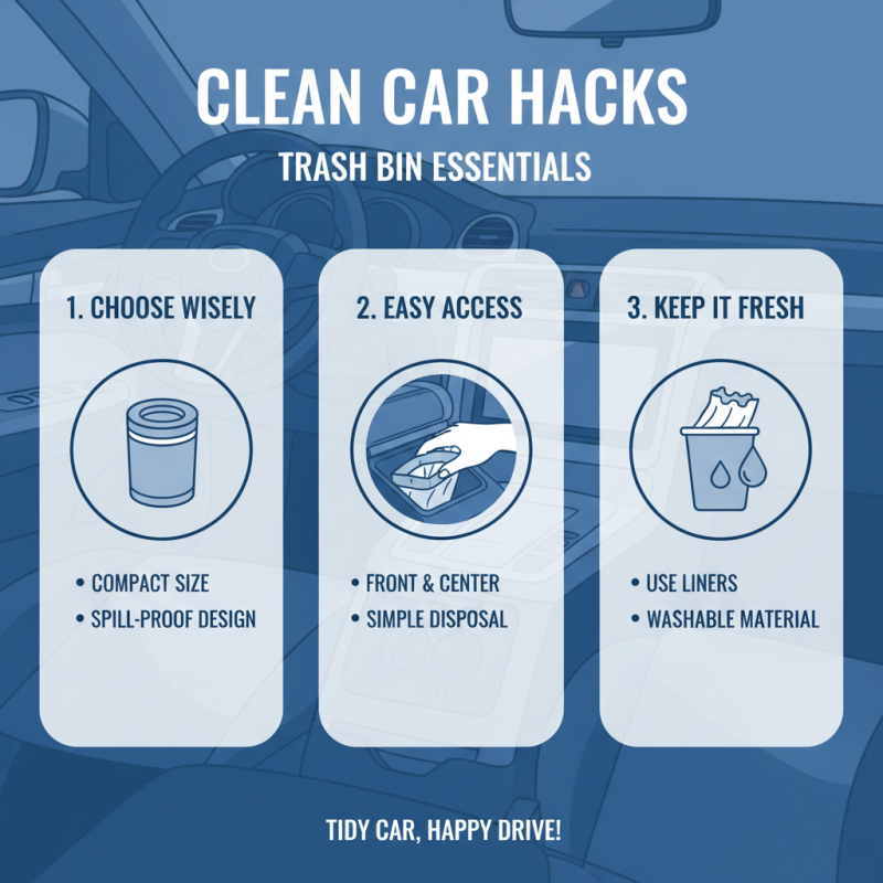 China Top Car Trash Bin Options for Your Vehicle Convenience?