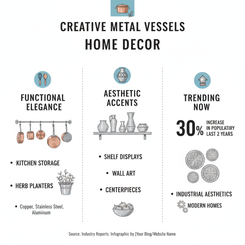Top Metal Vessel Types for Your Kitchen and Home Decor Ideas?