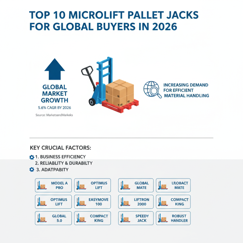 Top 10 Microlift Pallet Jacks for Global Buyers in 2026?