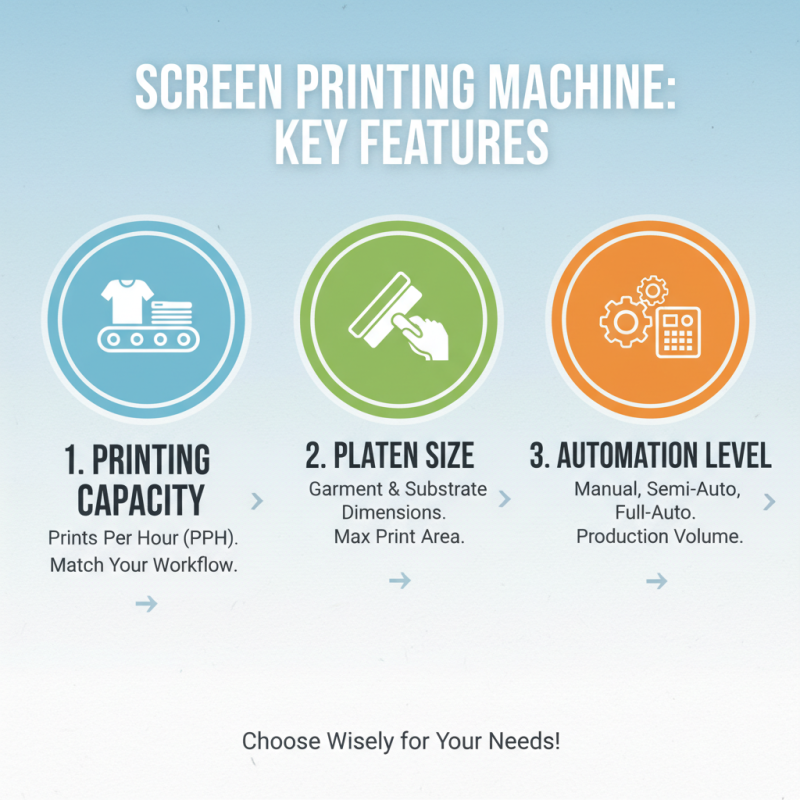How to Choose the Best Screen Printing Machine for Your Needs?