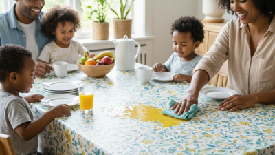 How to Choose the Best Wipeable Tablecloth for Your Dining Needs?
