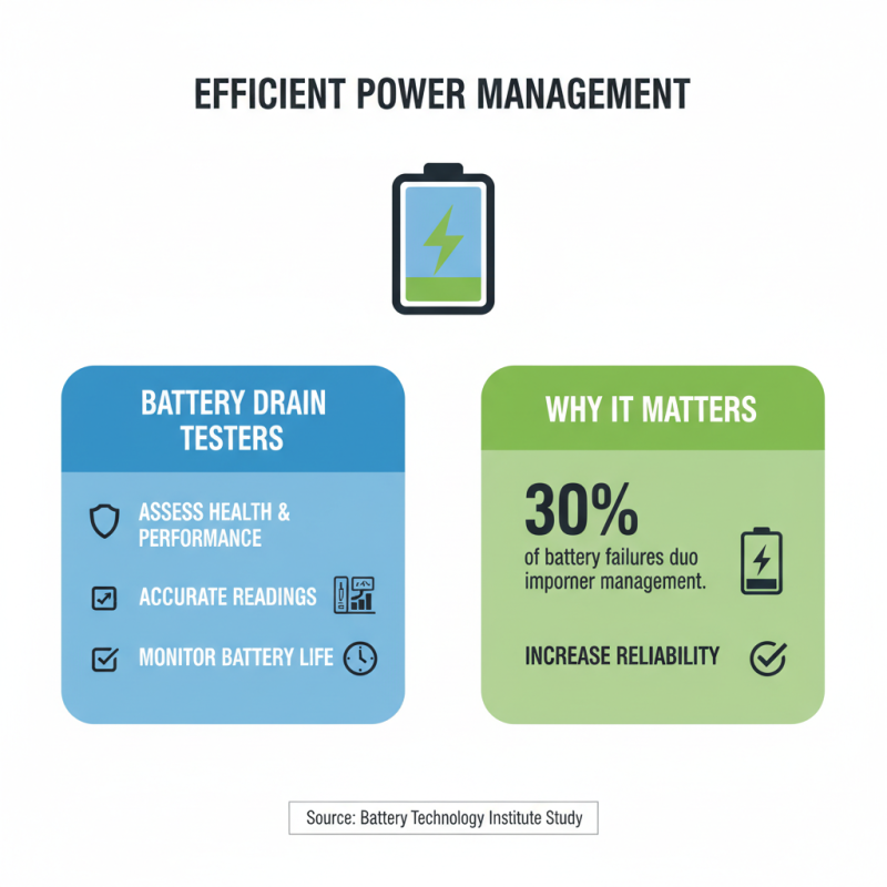 Top 10 Battery Drain Testers for Accurate Power Management Solutions?