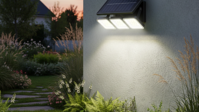 Best 4 Head COB LED Solar Wall Light for Maximum Brightness?