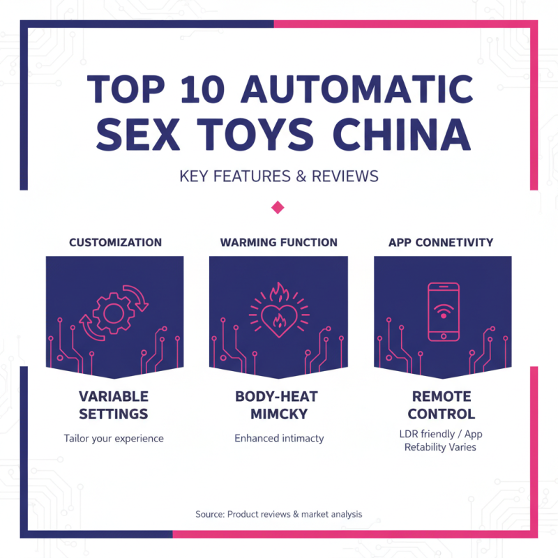 Top 10 Automatic Sex Toys in China for Enhanced Intimacy and Pleasure?