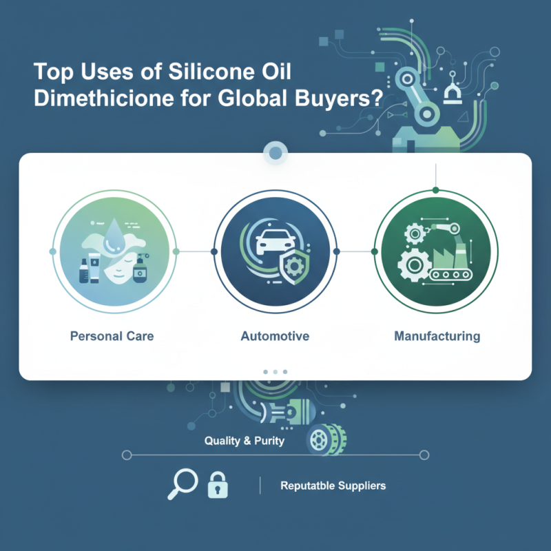 Top Uses of Silicone Oil Dimethicone for Global Buyers?