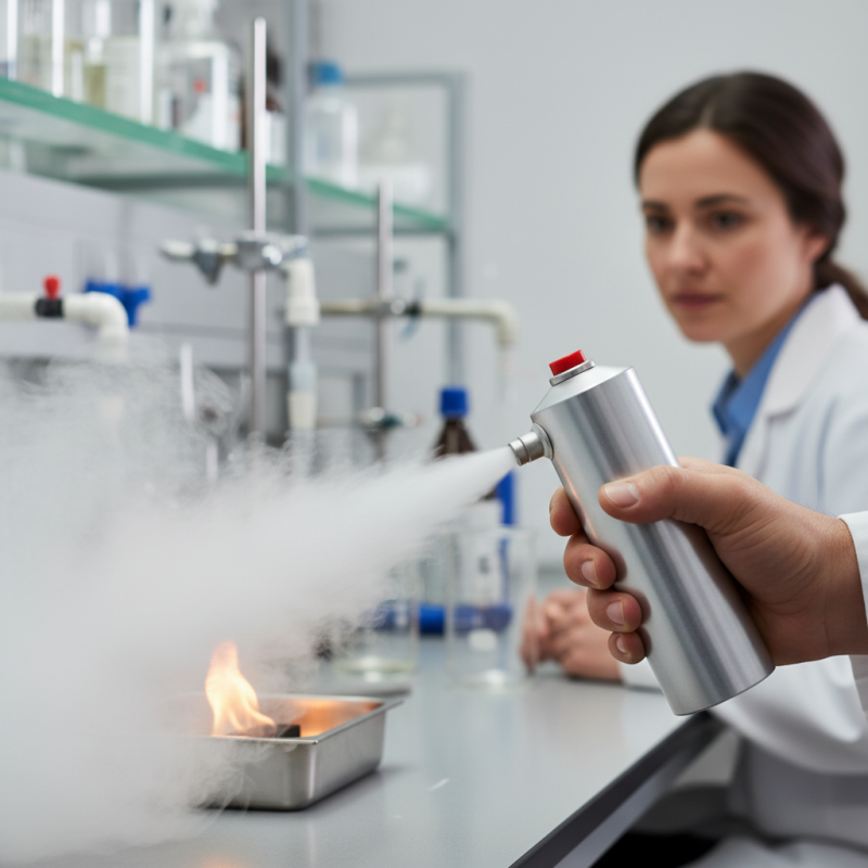 What is an aerosol fire extinguisher and how does it work?